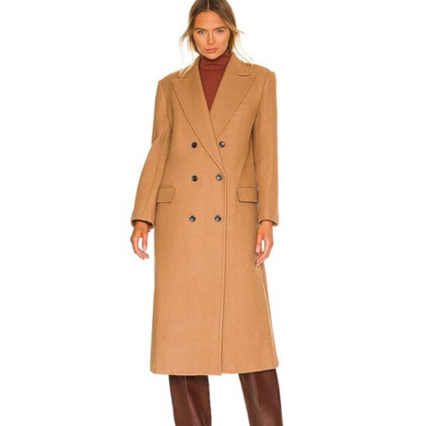 A.L.C. Camel Wool Coat