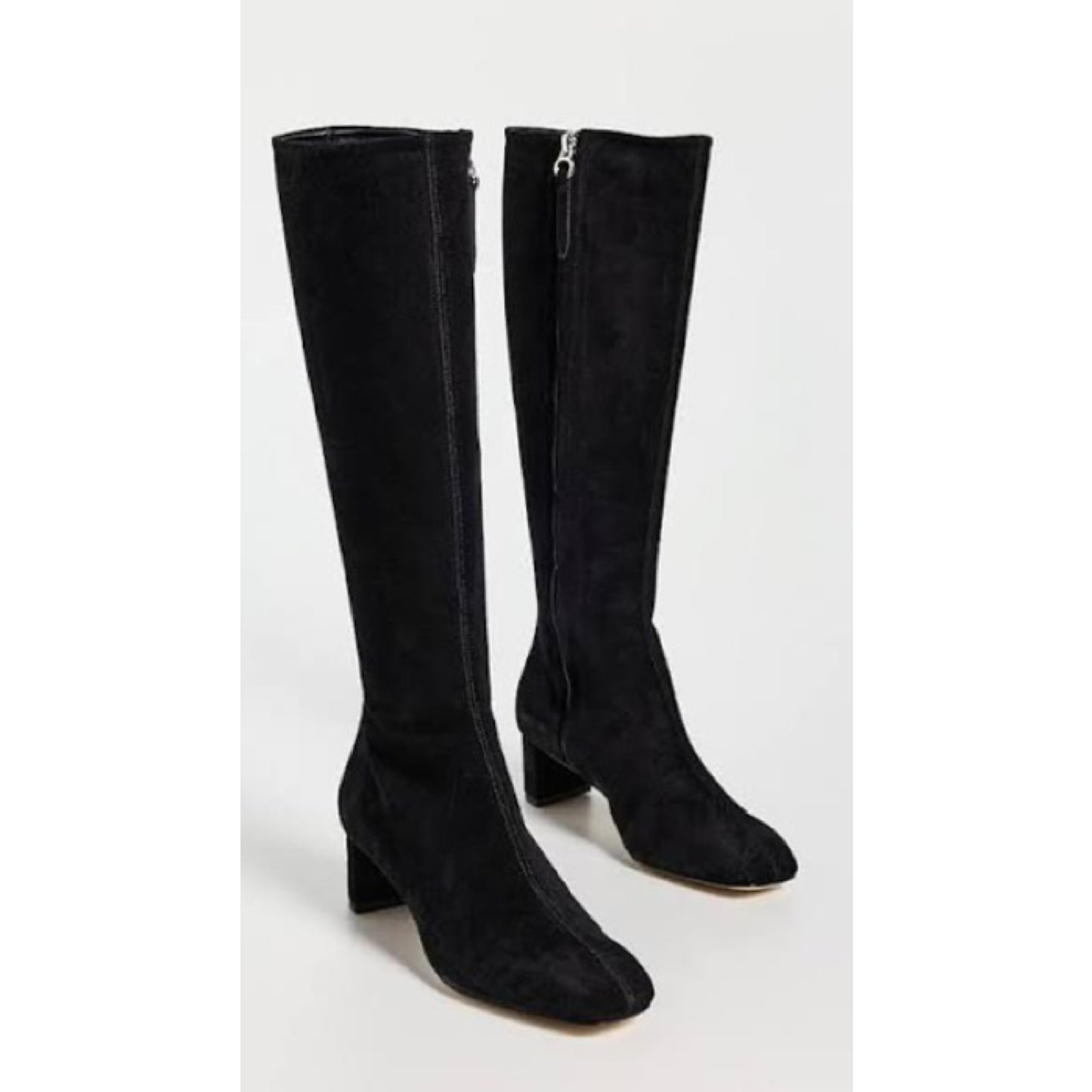 Aeyde Black Suede Boots