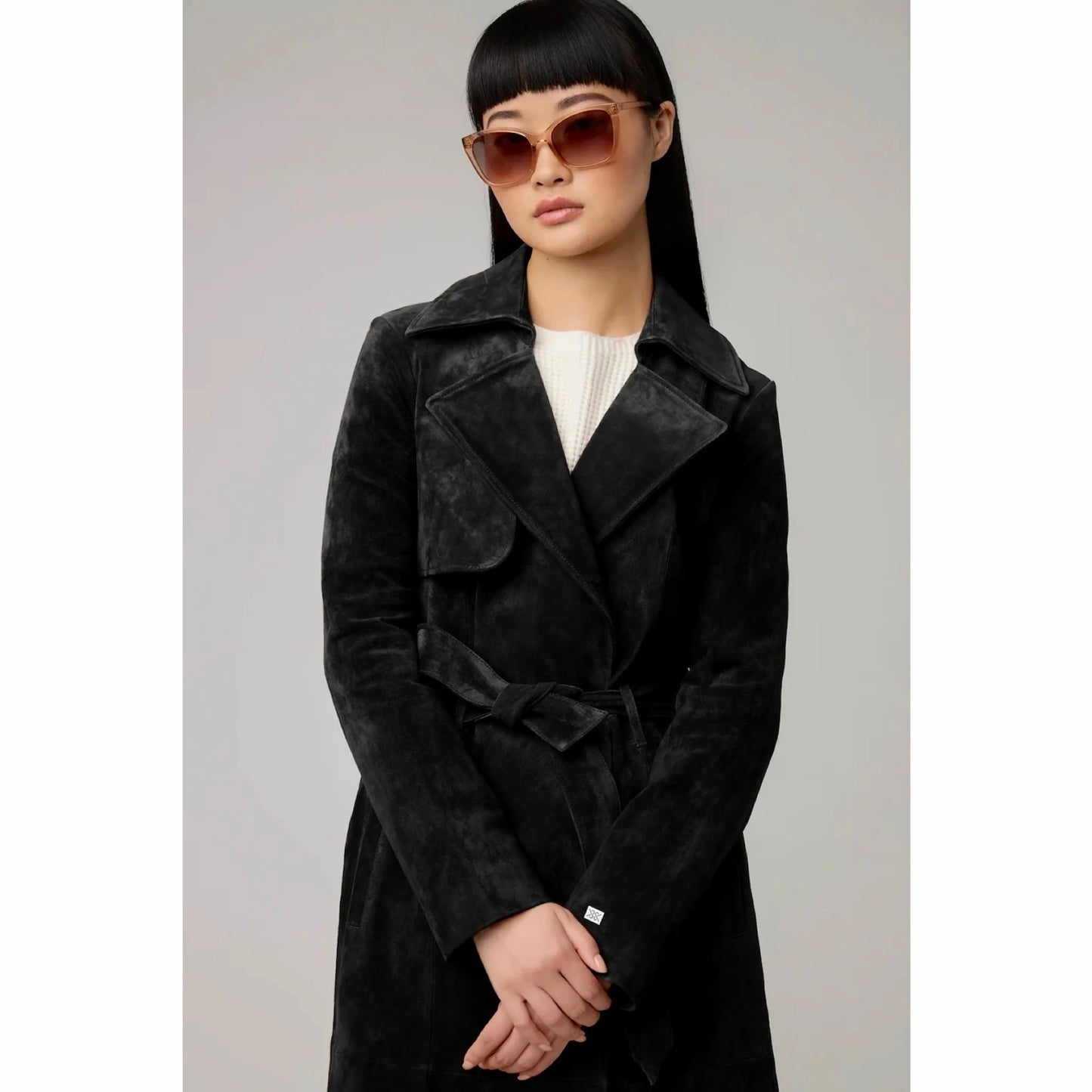Soia & Kyo Suede Trench