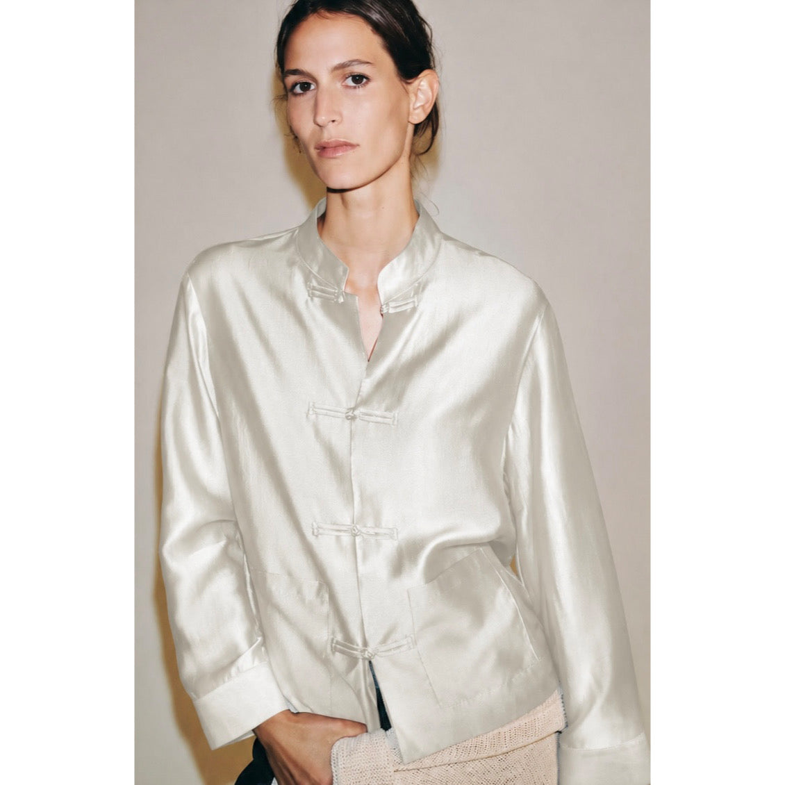 Zara Satin Blouse