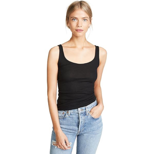 Vince Ribbed Tank