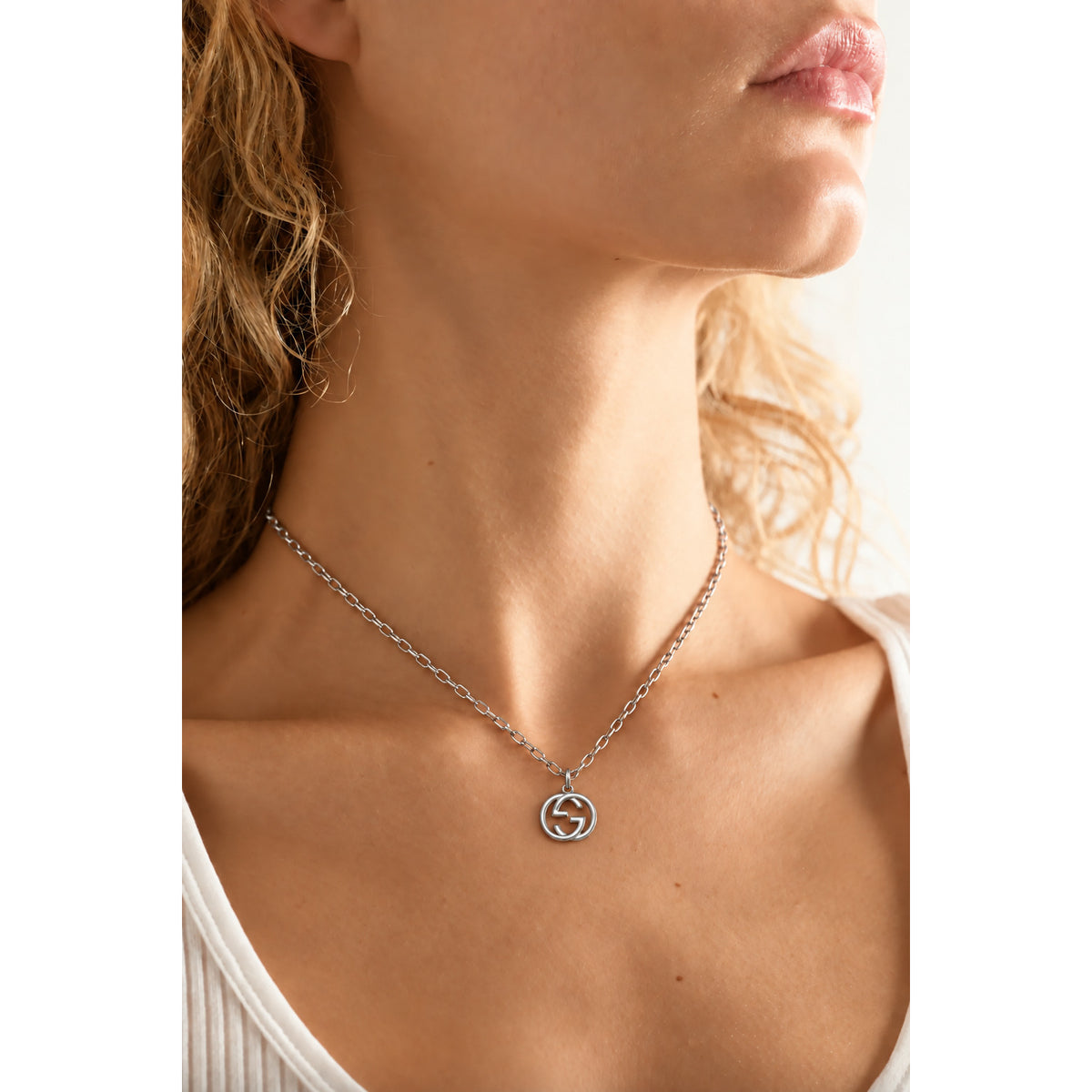 Gucci GG Sterling Necklace