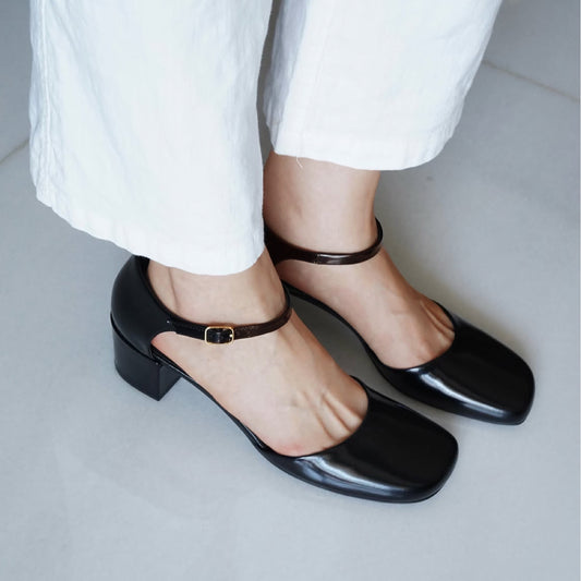 The Row Ankle Strap Pump