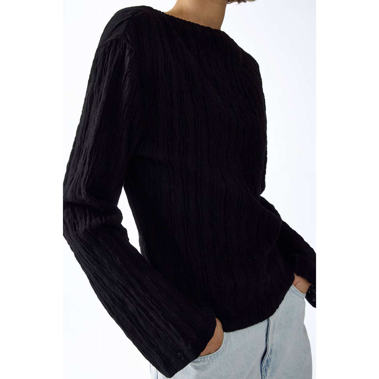 H&M Boat Neck Top