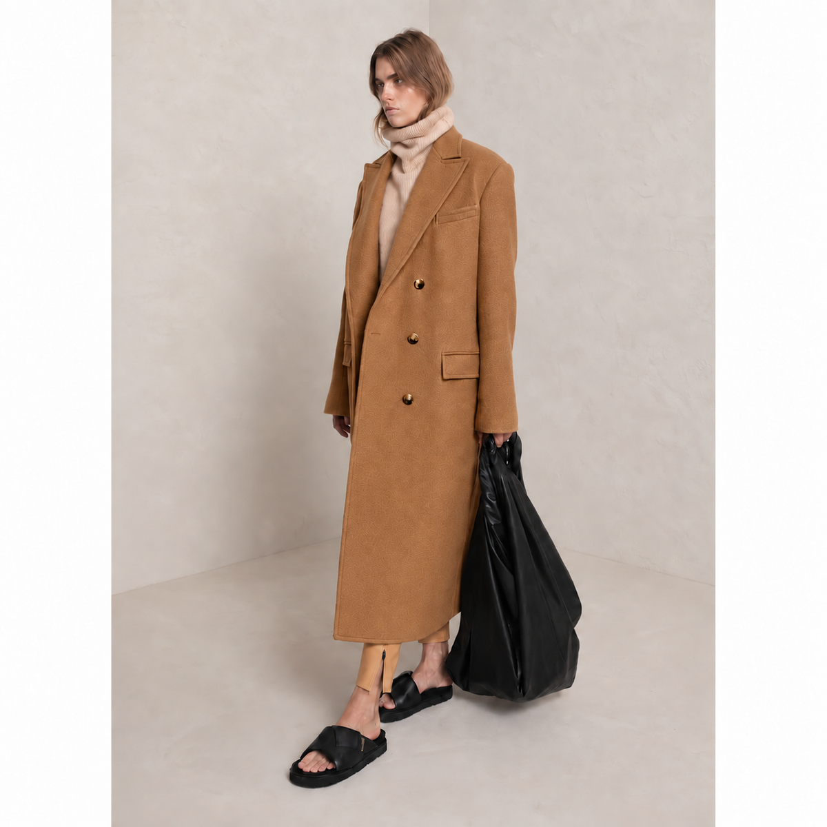 A.L.C. Camel Wool Coat