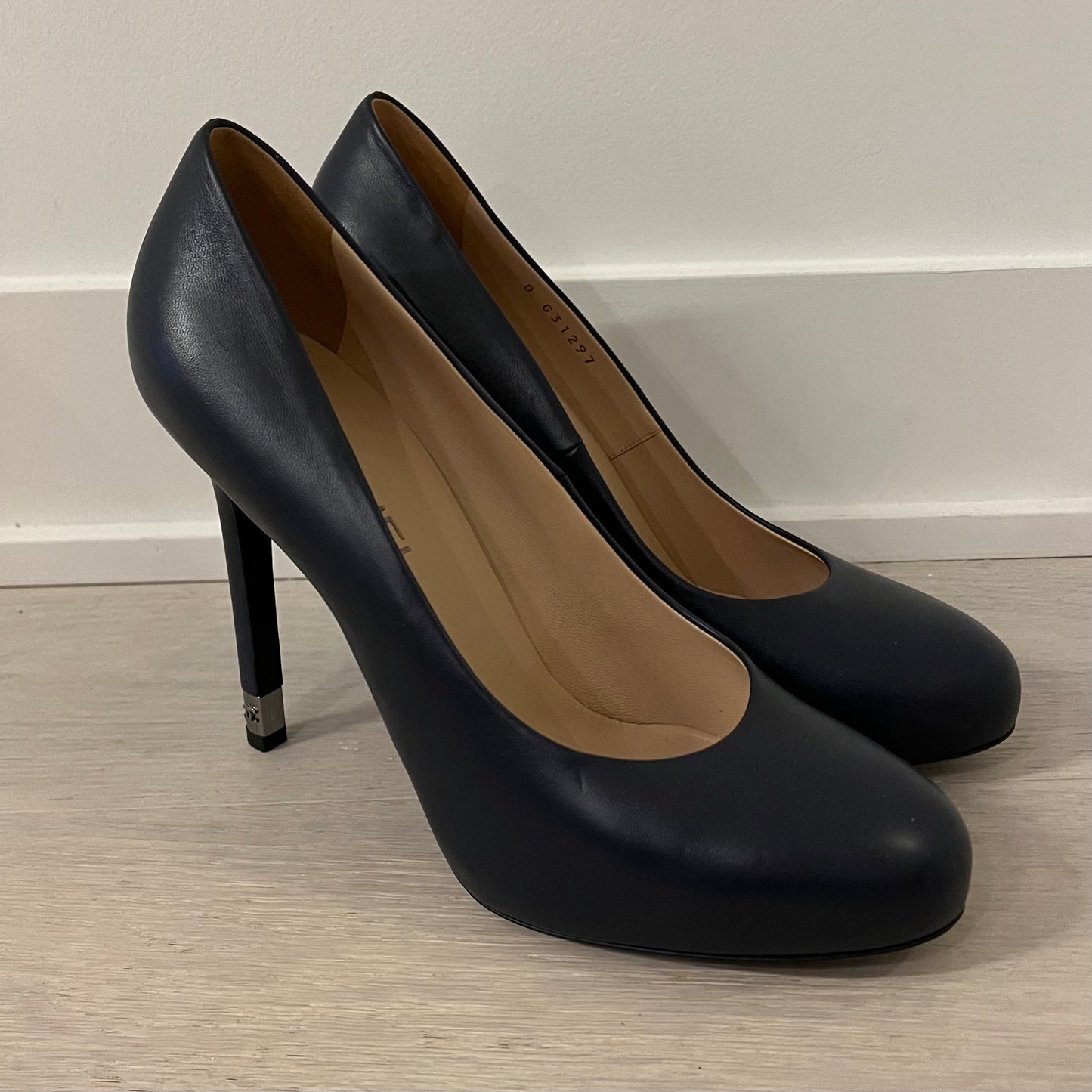 Chanel Navy Heels