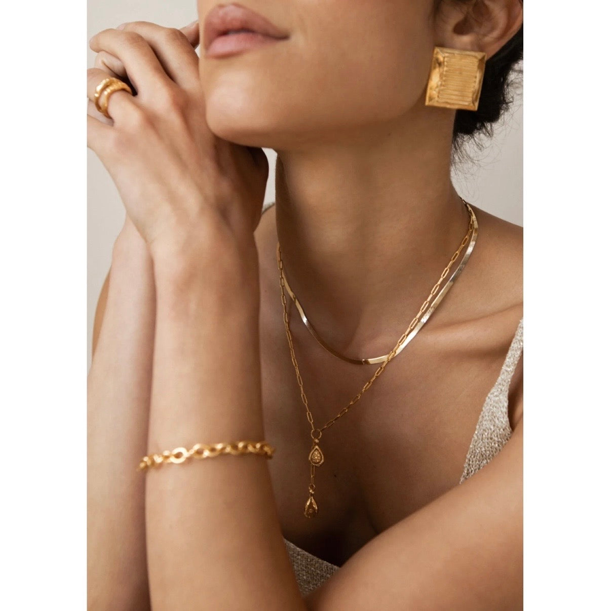 Pamela Card Sleeping Venus Necklace