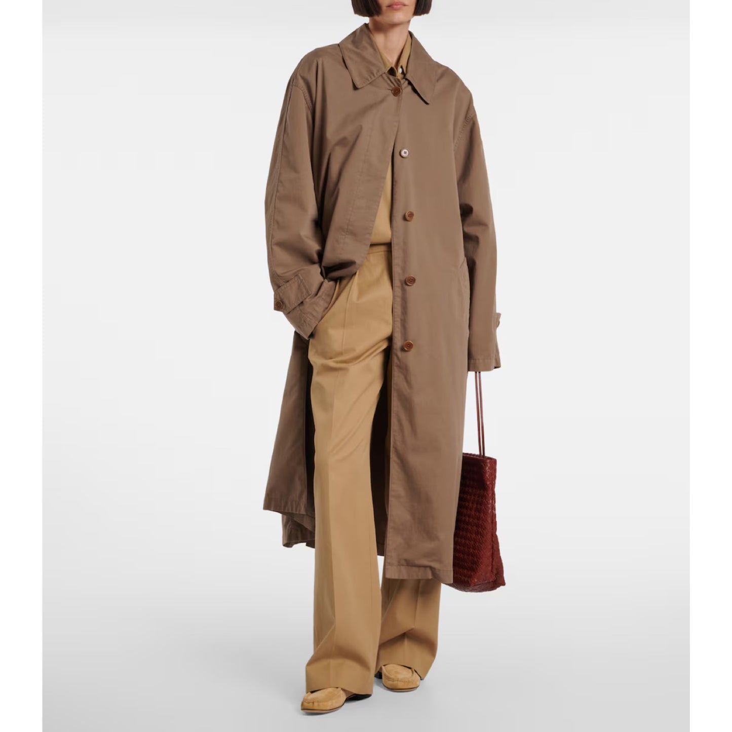 The Row Suede Loafer