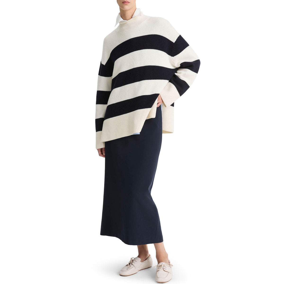 Vince Coastal Stripe Sweater
