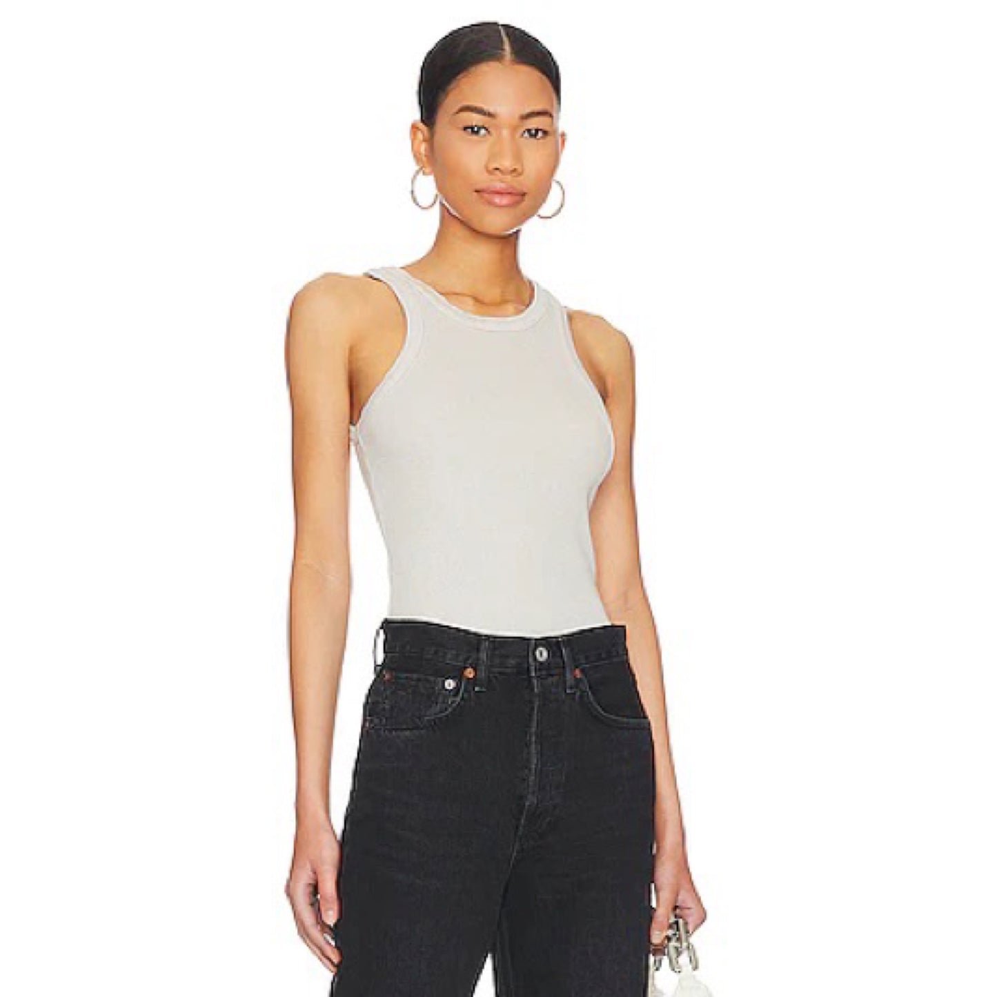 Agolde Rayne Ribbed Tank