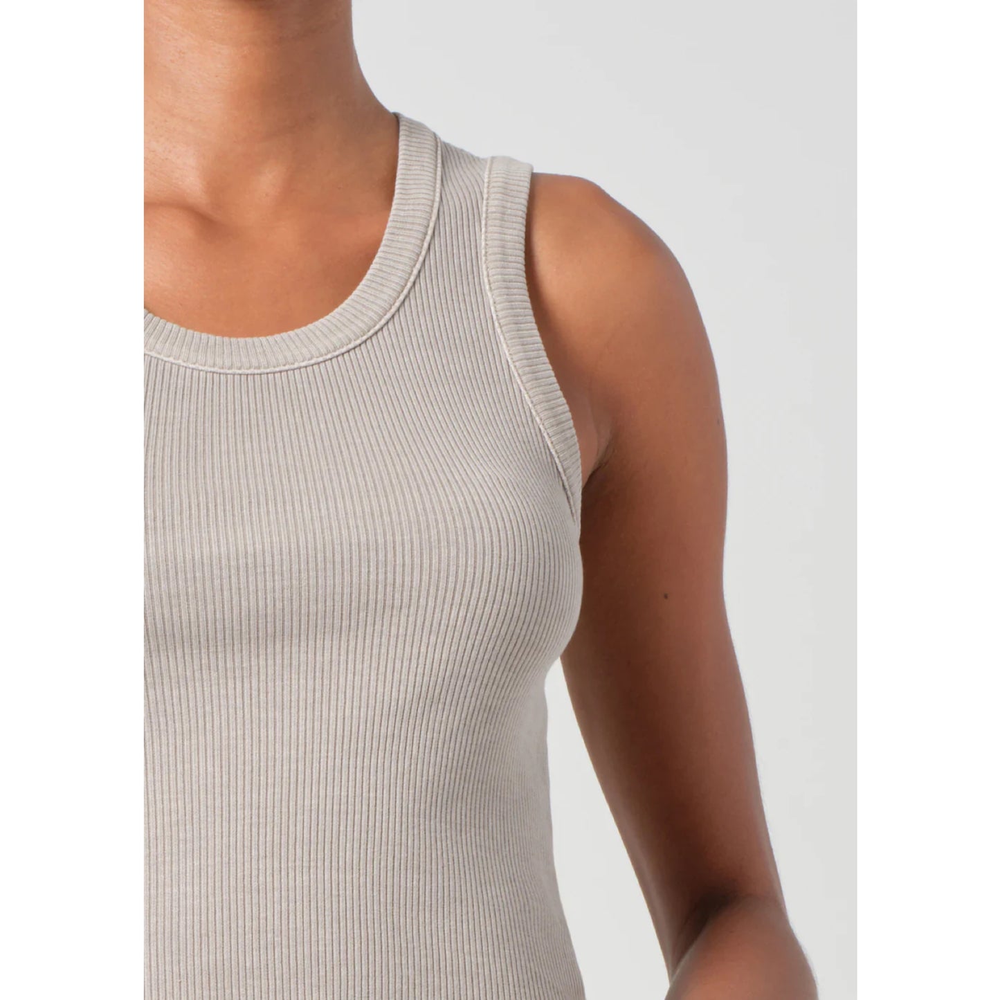 Agolde Rayne Ribbed Tank
