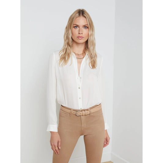 L’AGENCE Silk Blouse