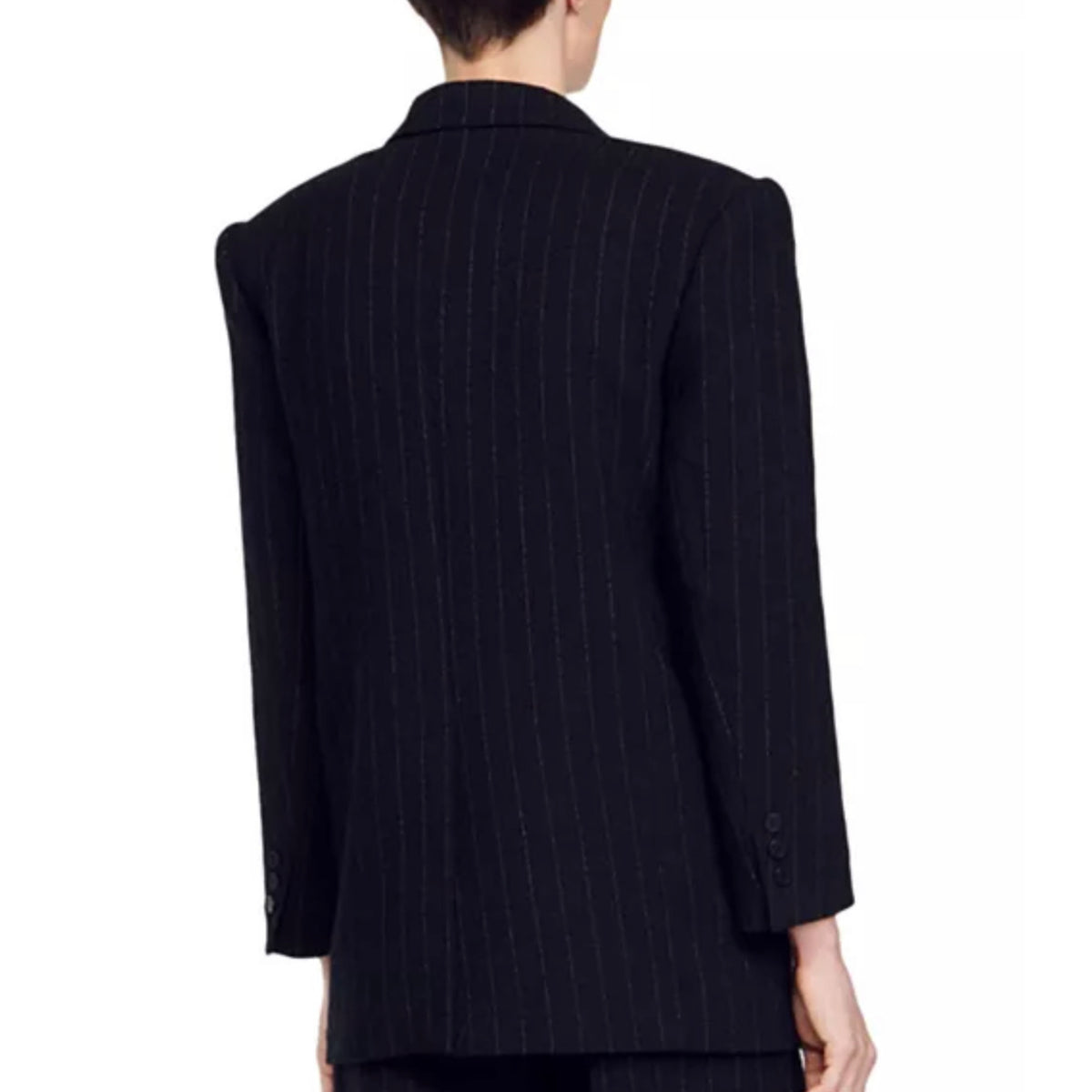Sandro Pinstripe Blazer