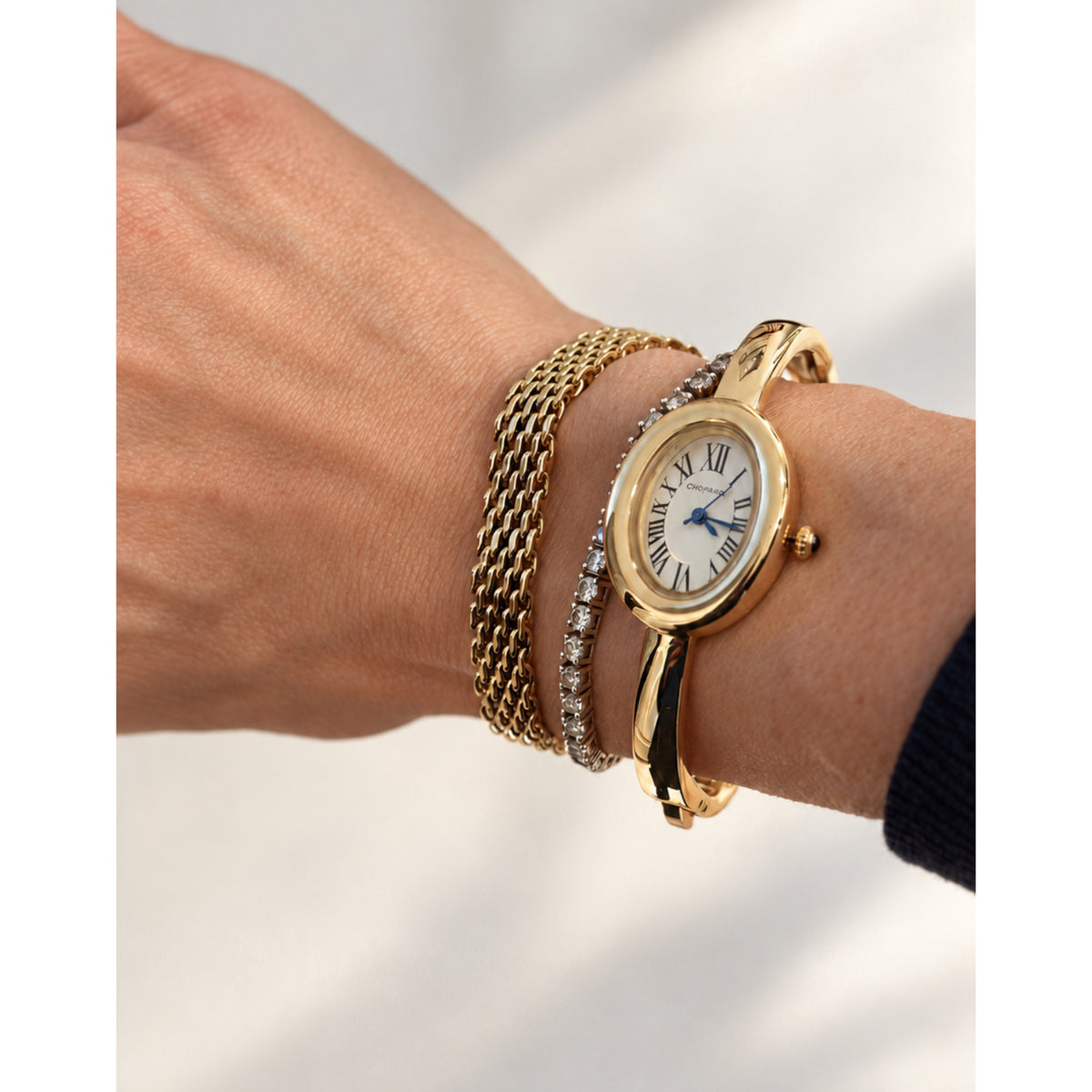 Vintage Style Gold Watch