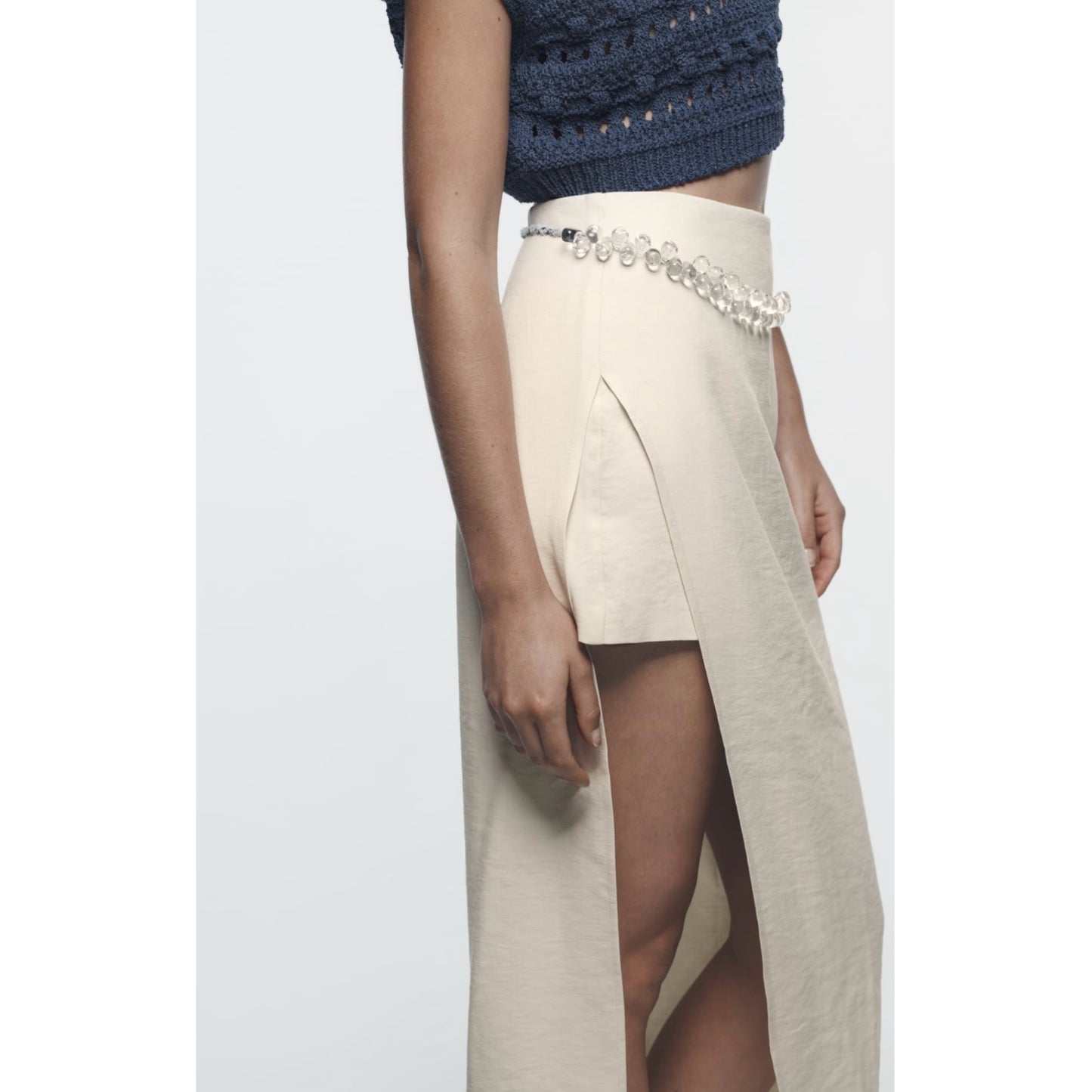 Zara Midi Pareo Skirt
