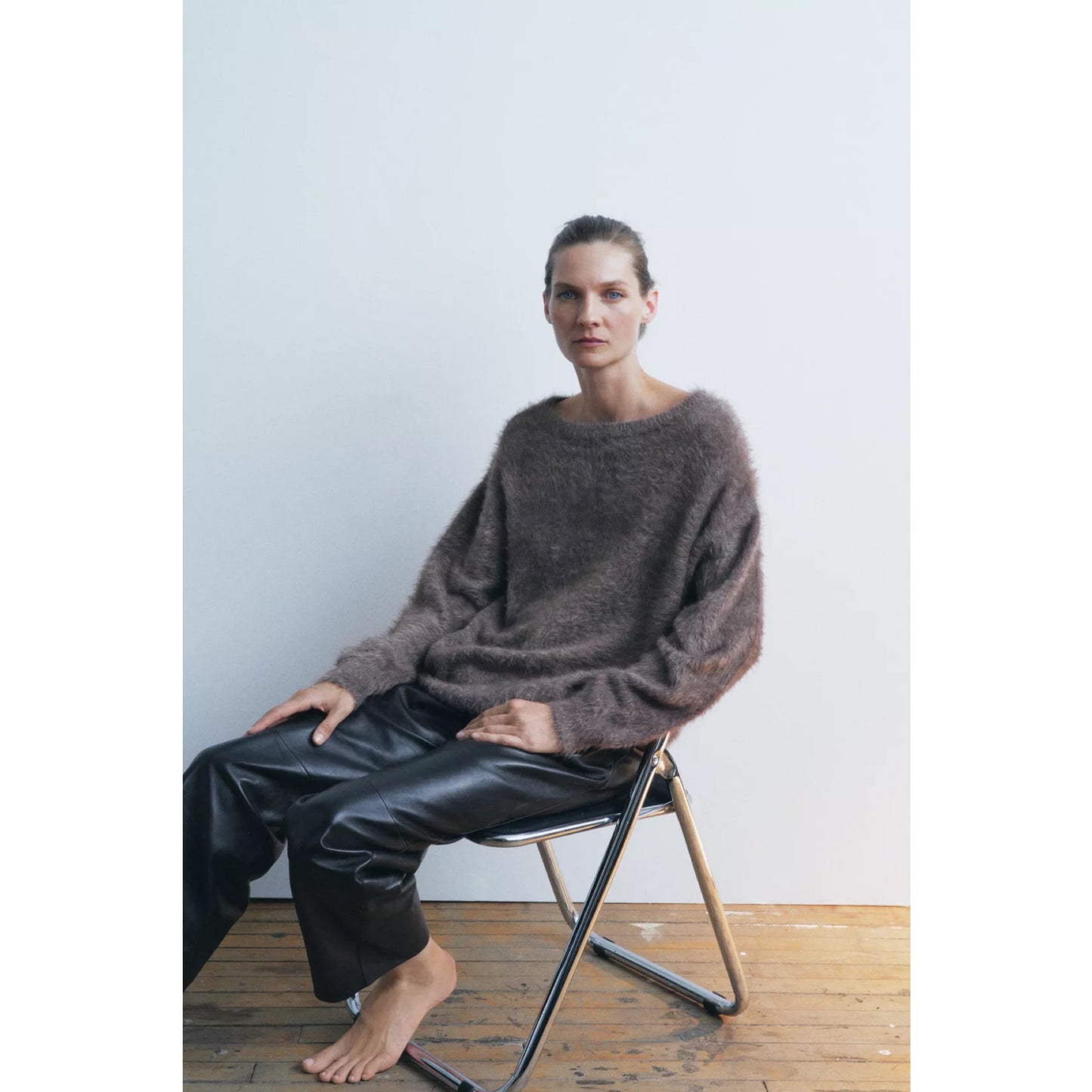 Zara Faux Fur Sweater