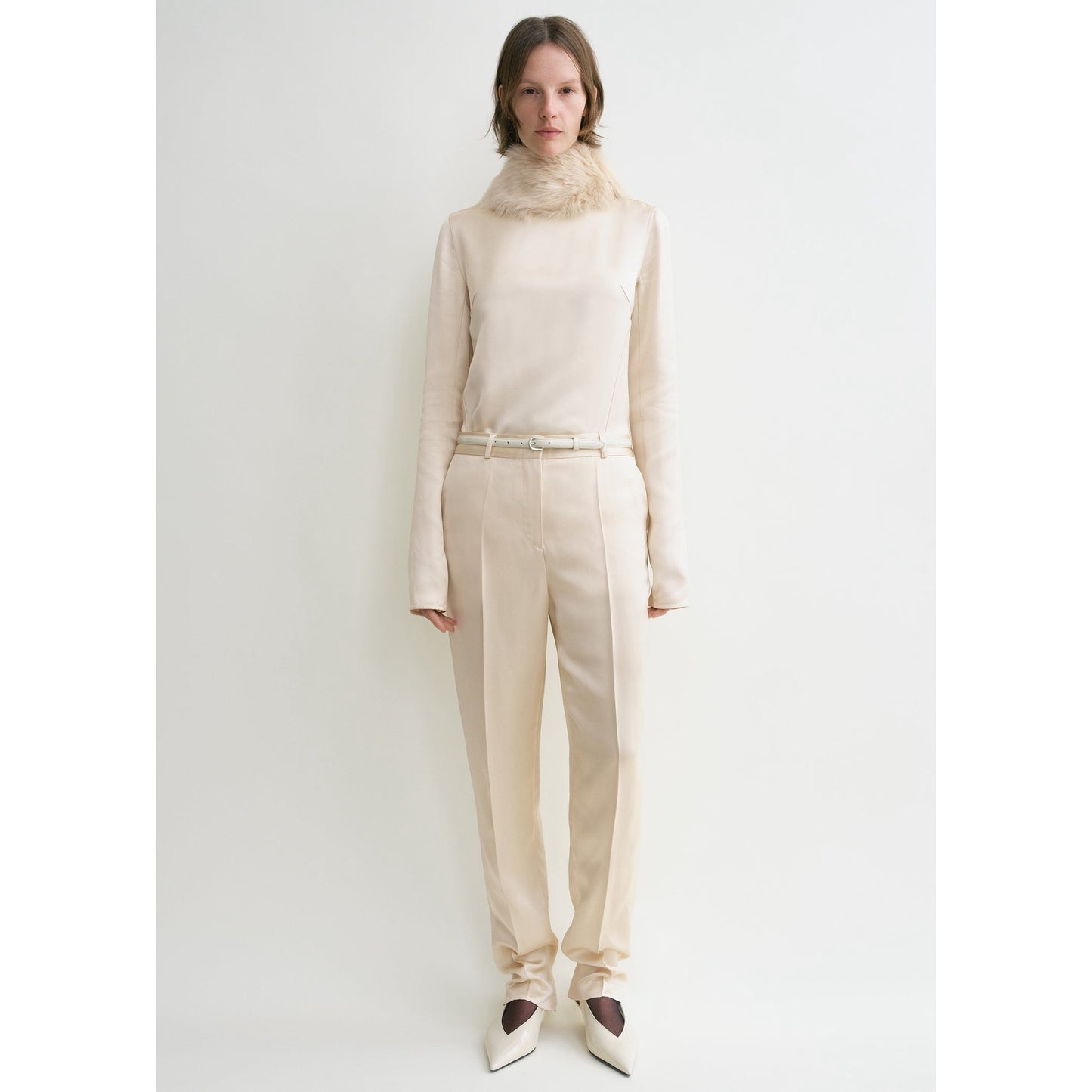 Toteme Viscose Satin Trousers