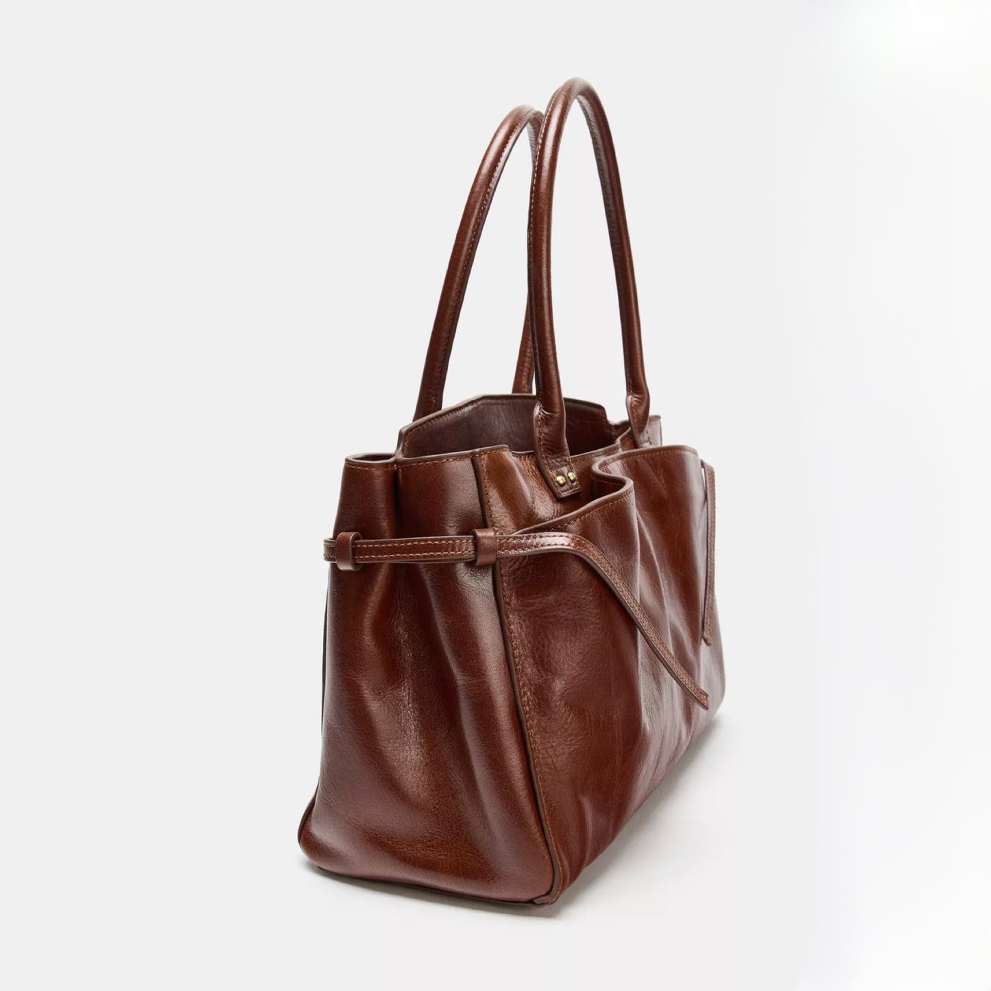 Zara Leather City Bag