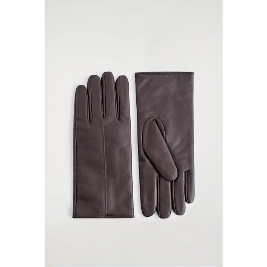 COS Cashmere Lined Leather Gloves