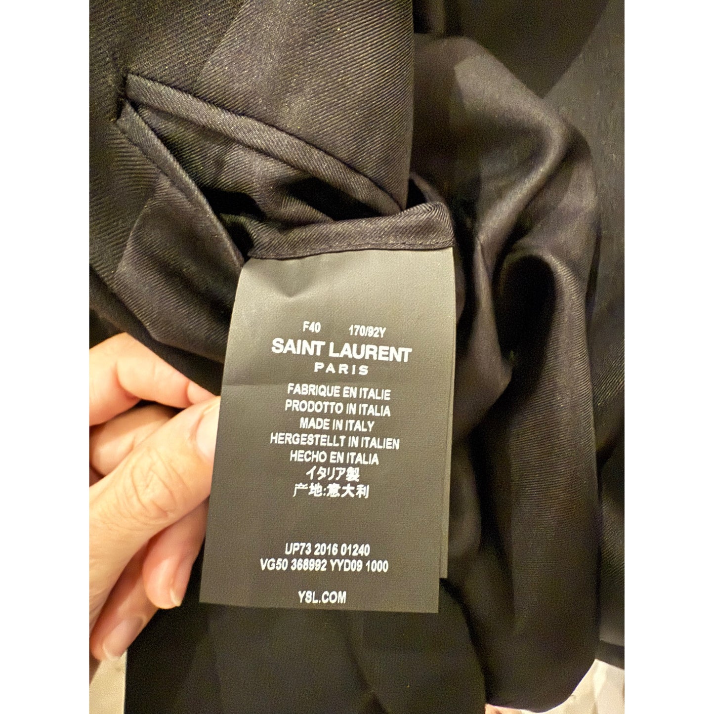 Saint Laurent Wool Blazer