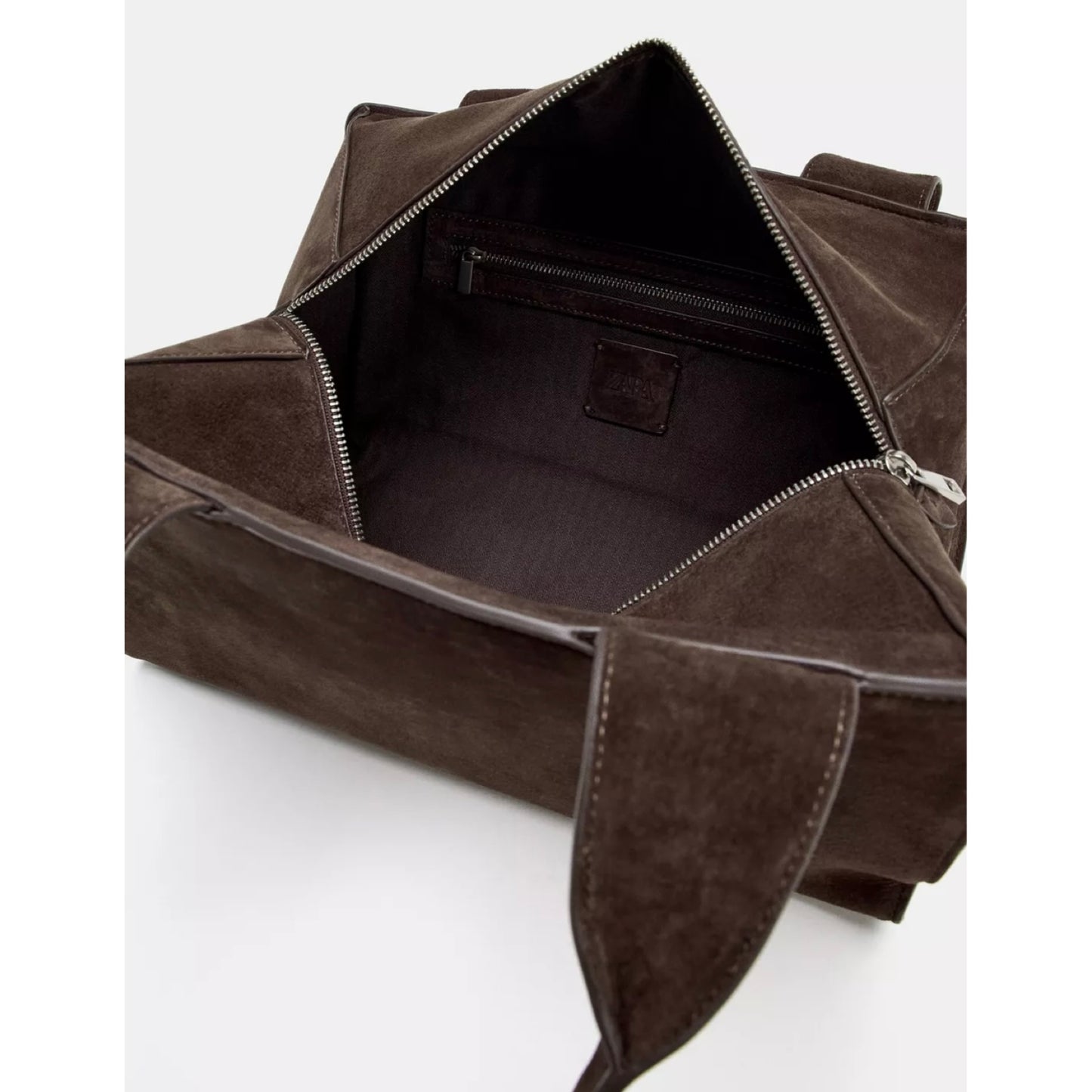 Zara Suede Shoulder Bag