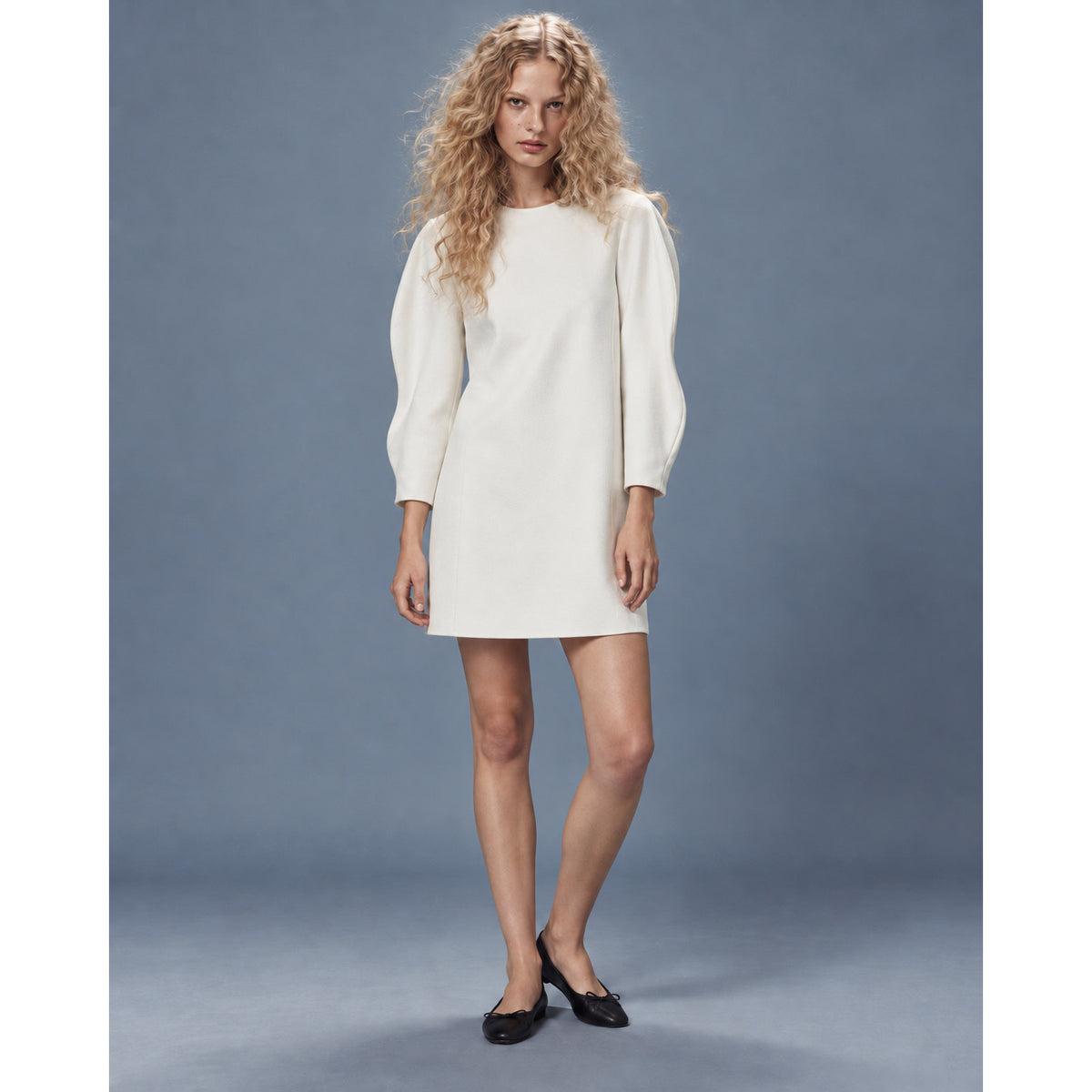 Tibi Origami Sleeve Shift Dress
