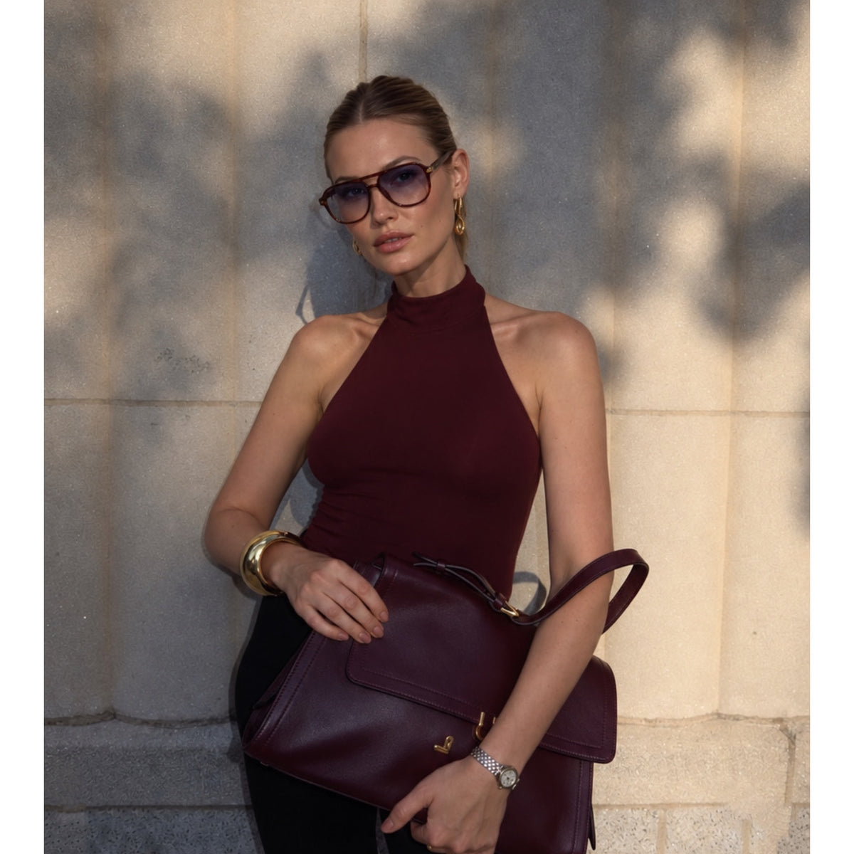LÉO et VIOLETTE Shoulder Bag
