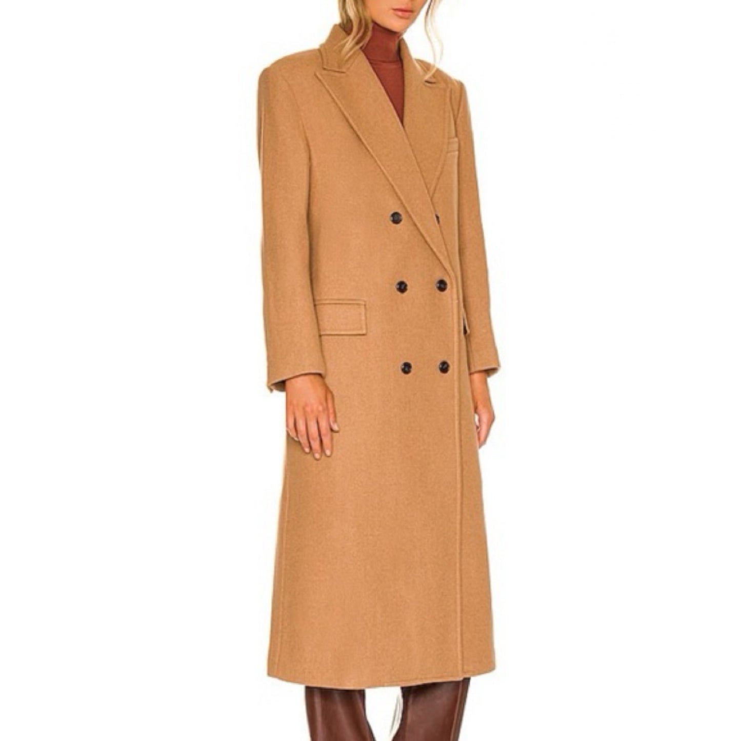 A.L.C. Camel Wool Coat
