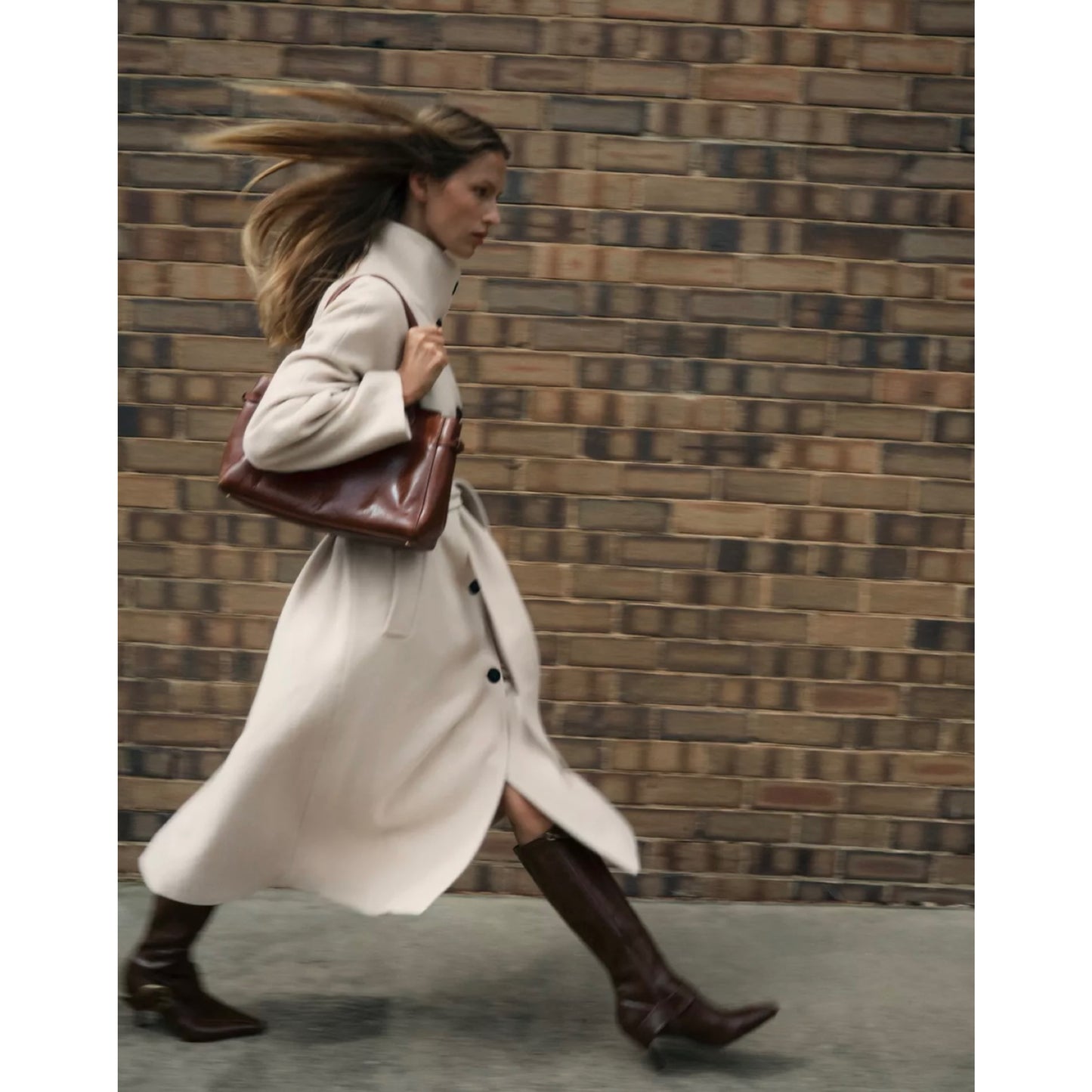 Zara Leather City Bag