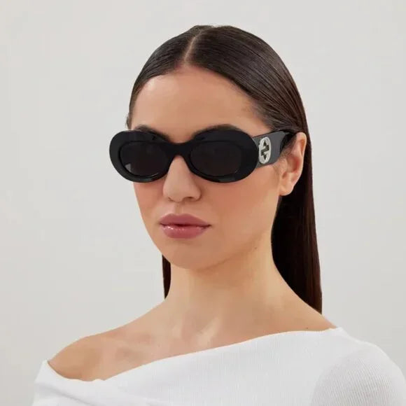 Gucci Oval Sunglasses