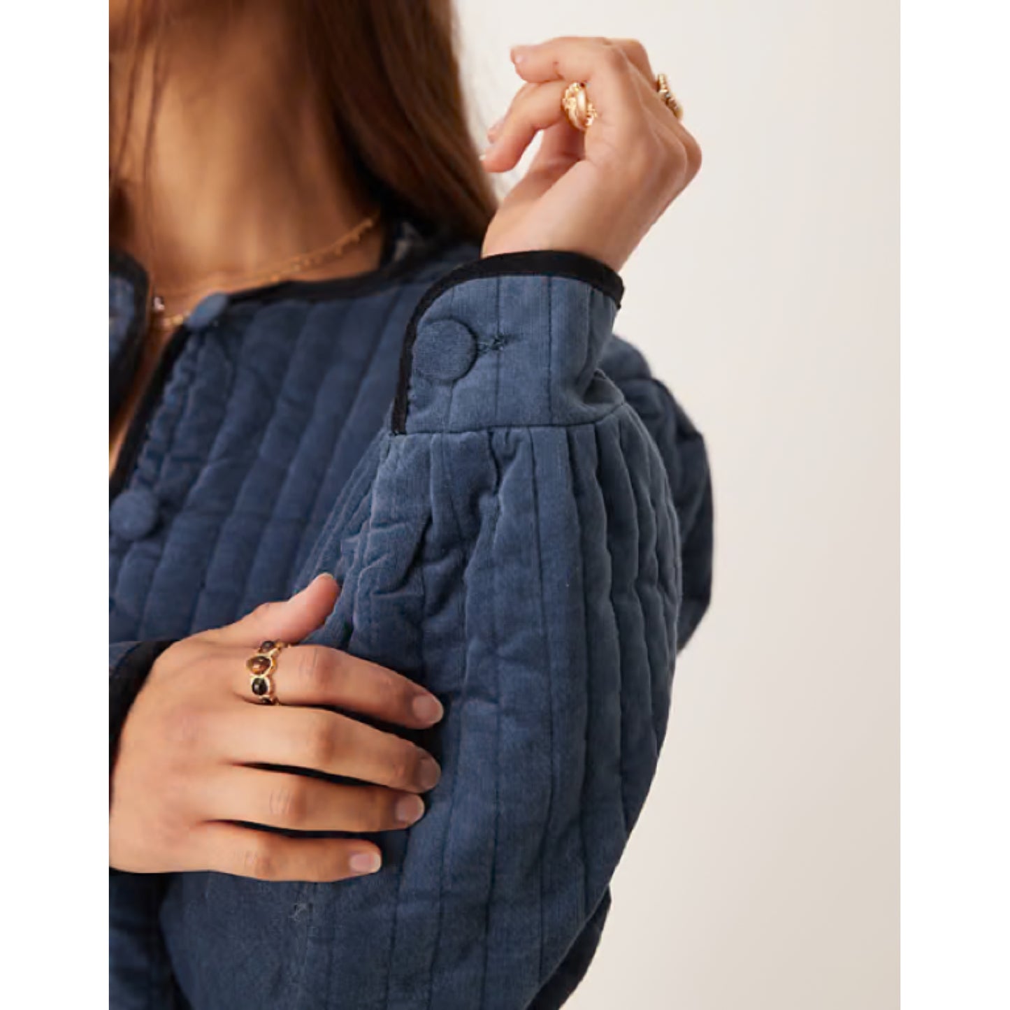 Free People Quilted Jacket