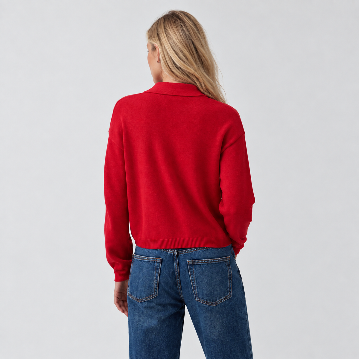 GAP Cotton Polo Sweater