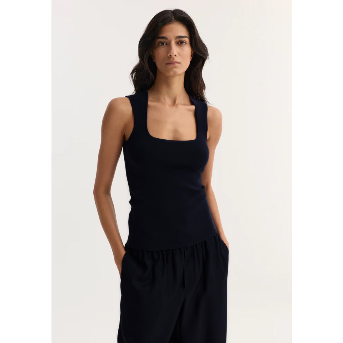 Róhe Knit Bustier Top