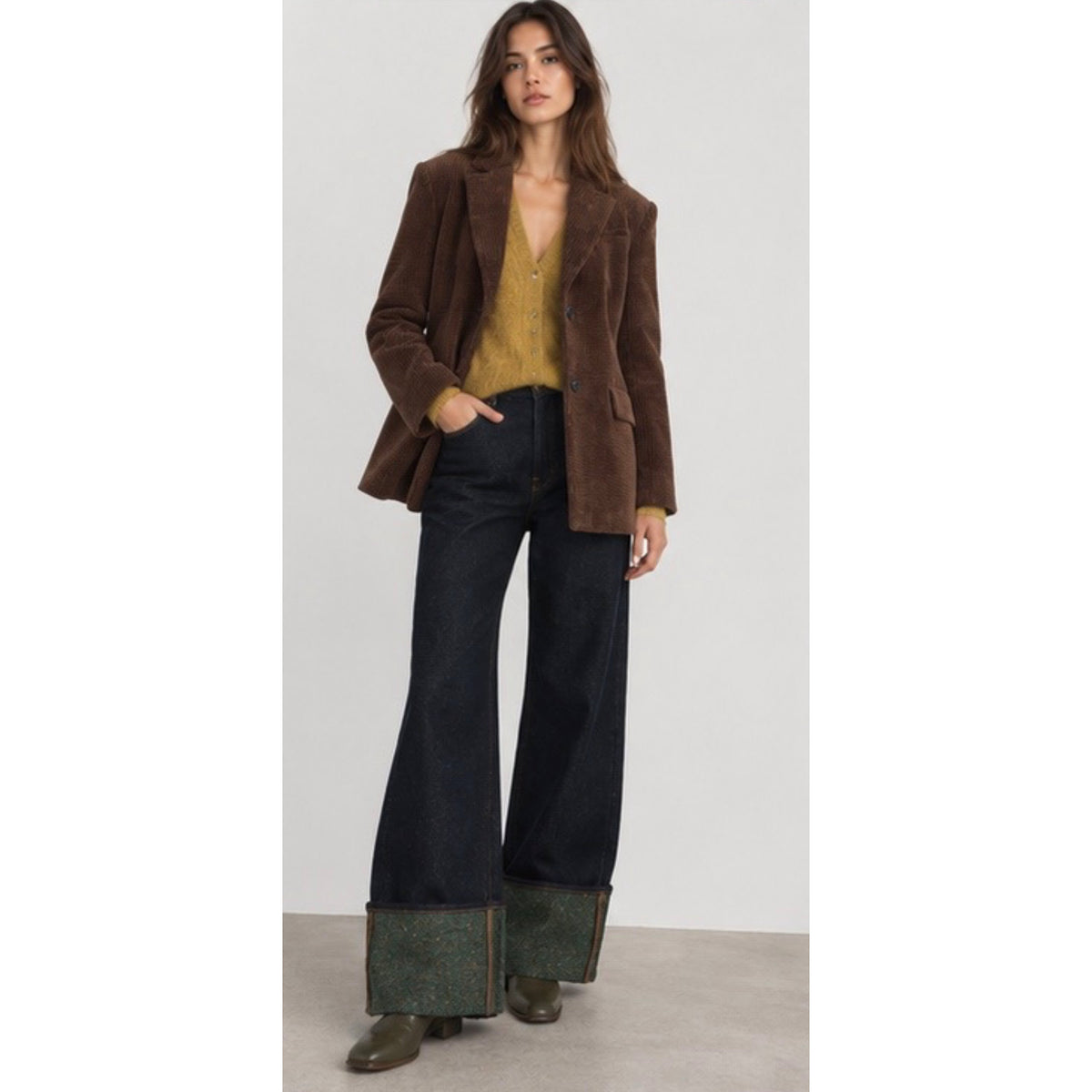 Ganni Corduroy Blazer