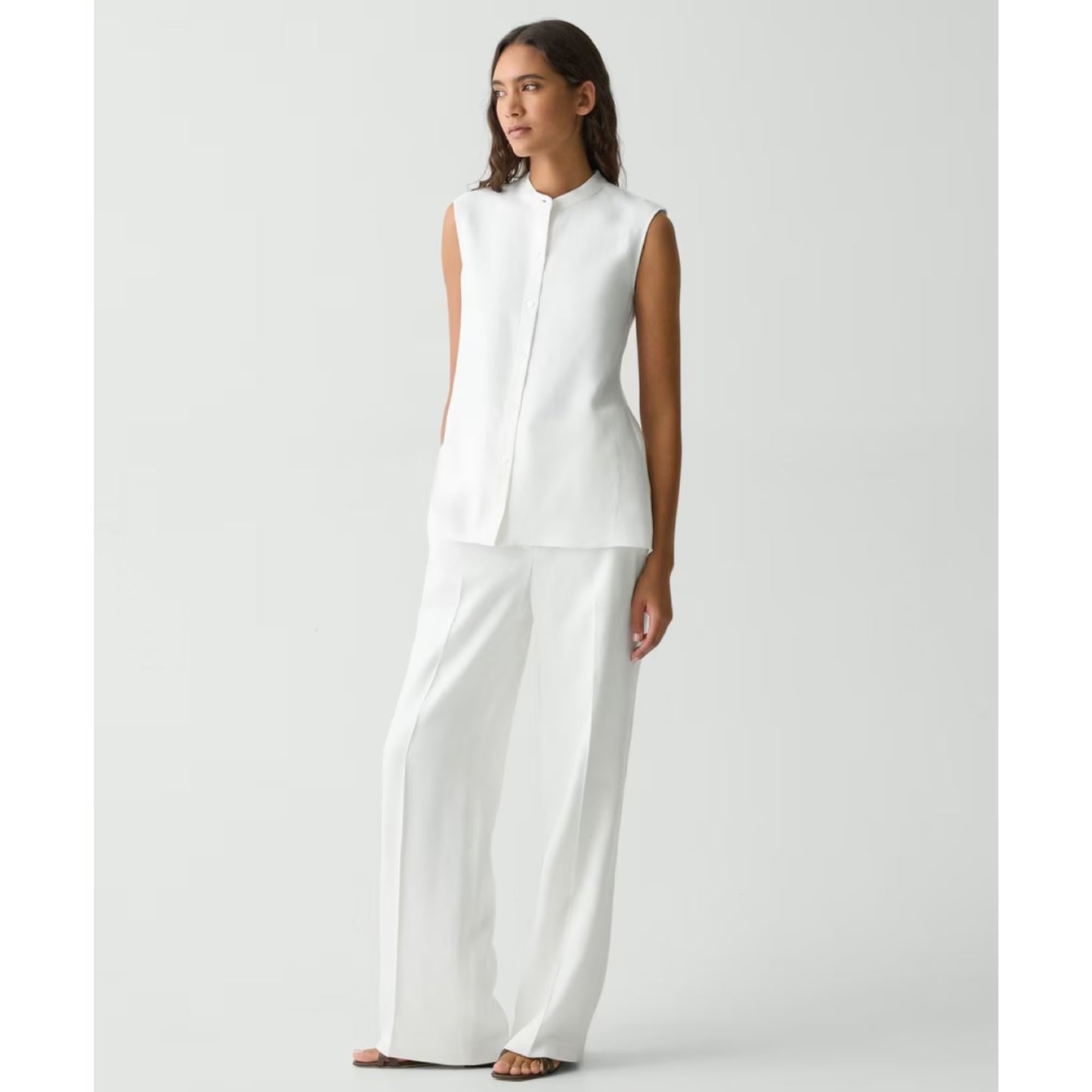 Theory Linen Blend Shirt