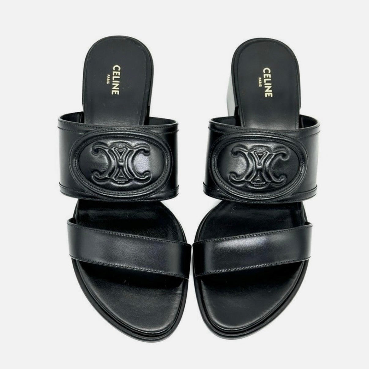 Celine Appoline Lambskin Mules
