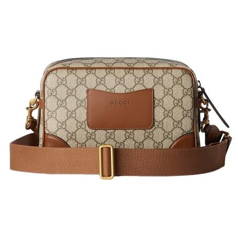 Gucci Emblem Crossbody Camera Bag