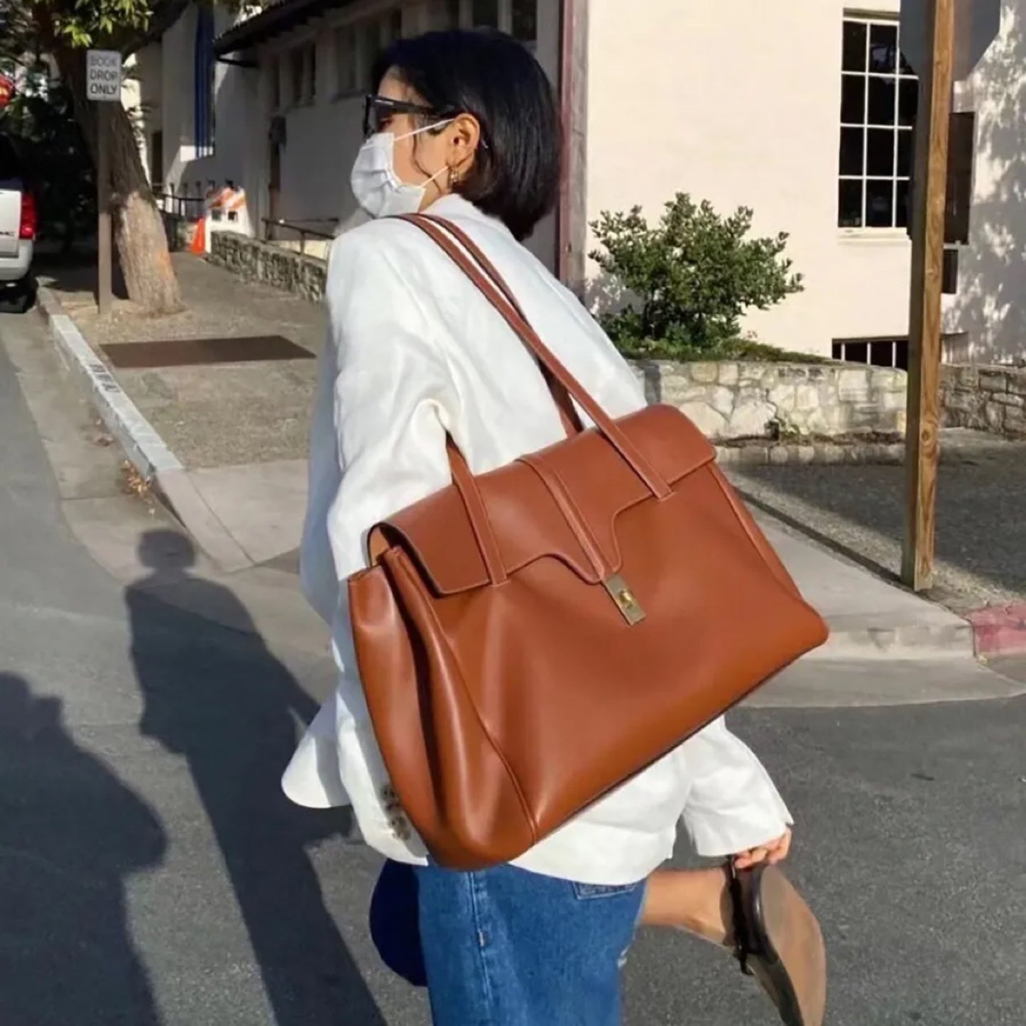 Céline 16 Large Shoulder Bag
