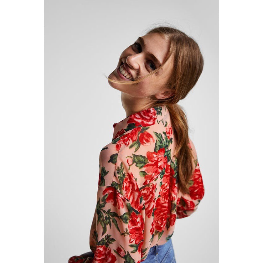Zara Floral Blouse