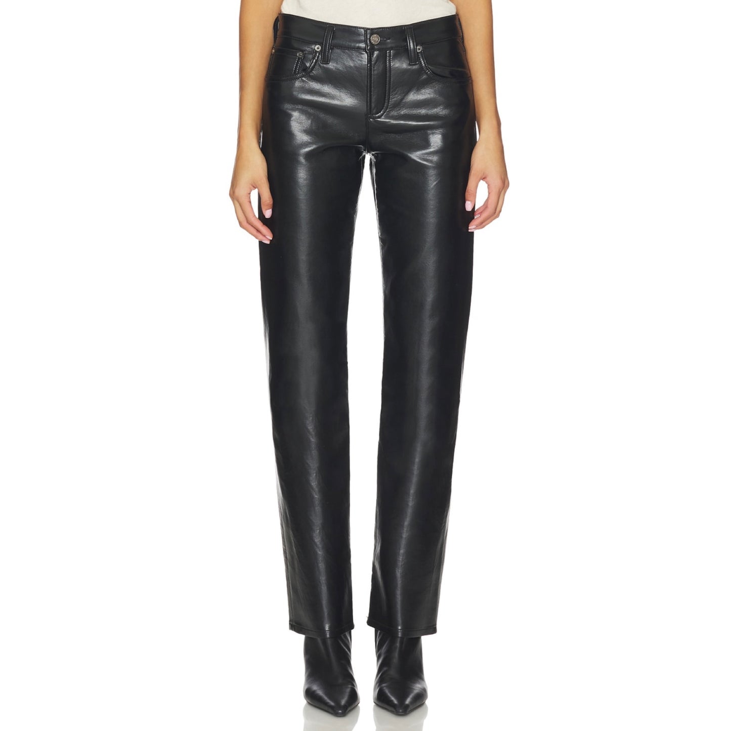 AGOLDE Recycled Leather Pants