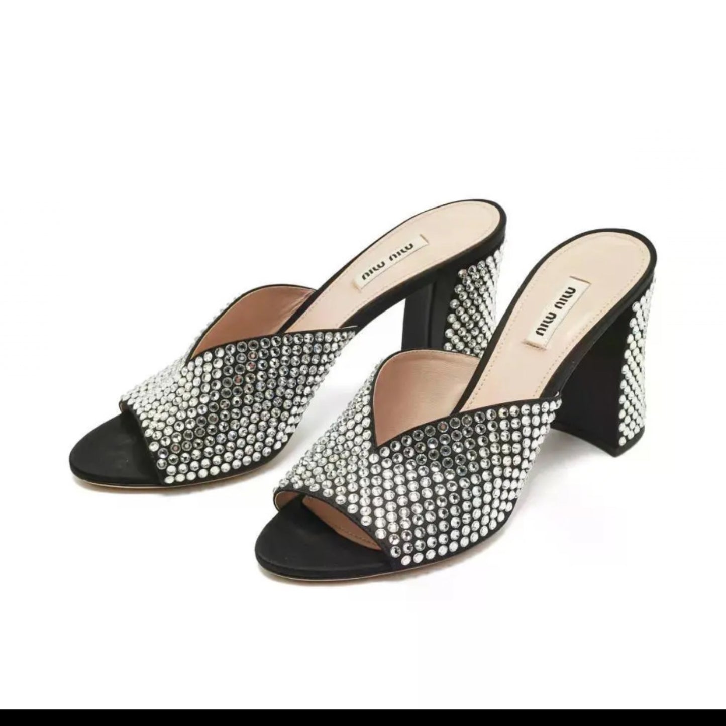Miu Miu Embellished Heels