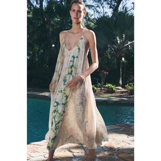 Zara Collection Patchwork Dress