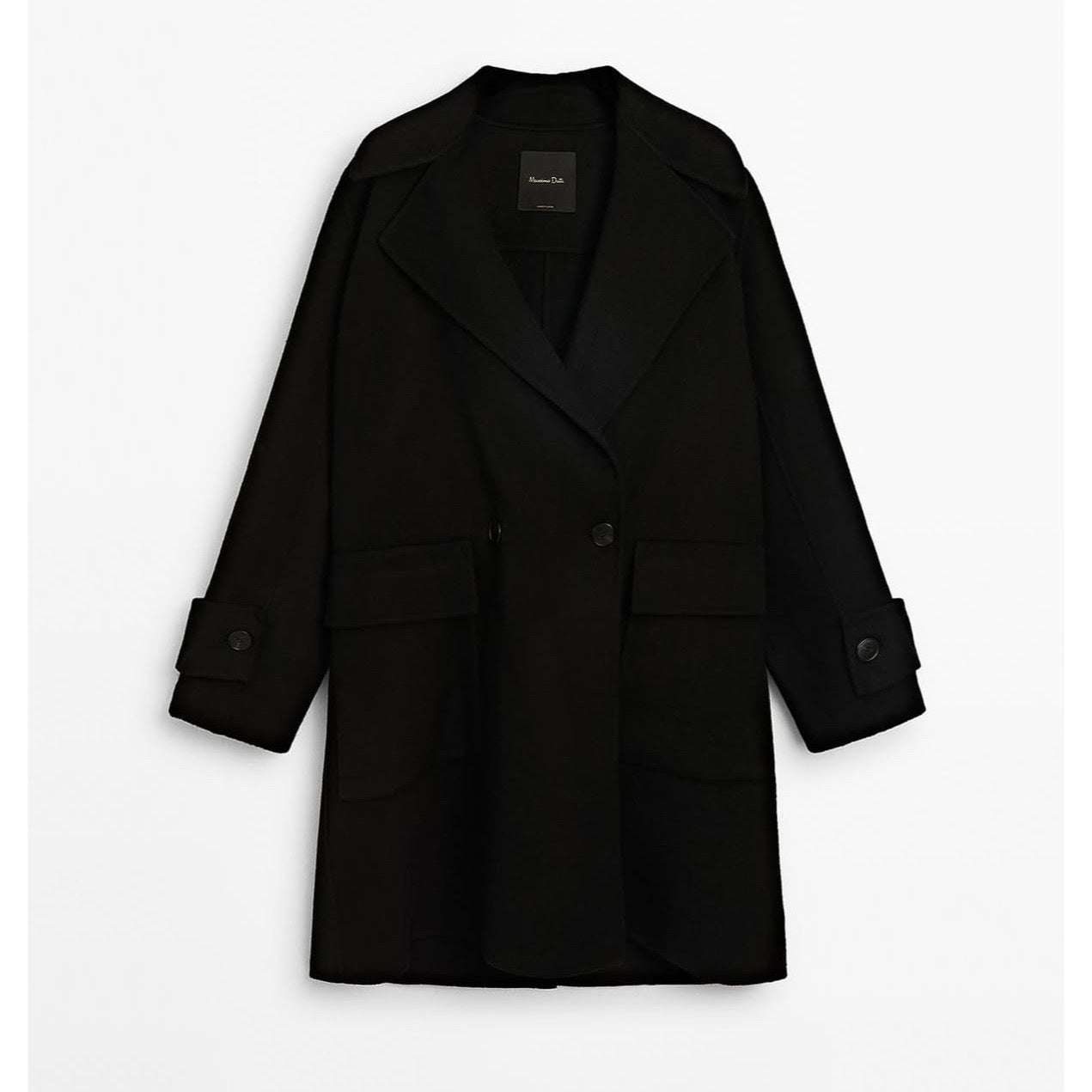 Massimo Dutti Wool Blend Coat