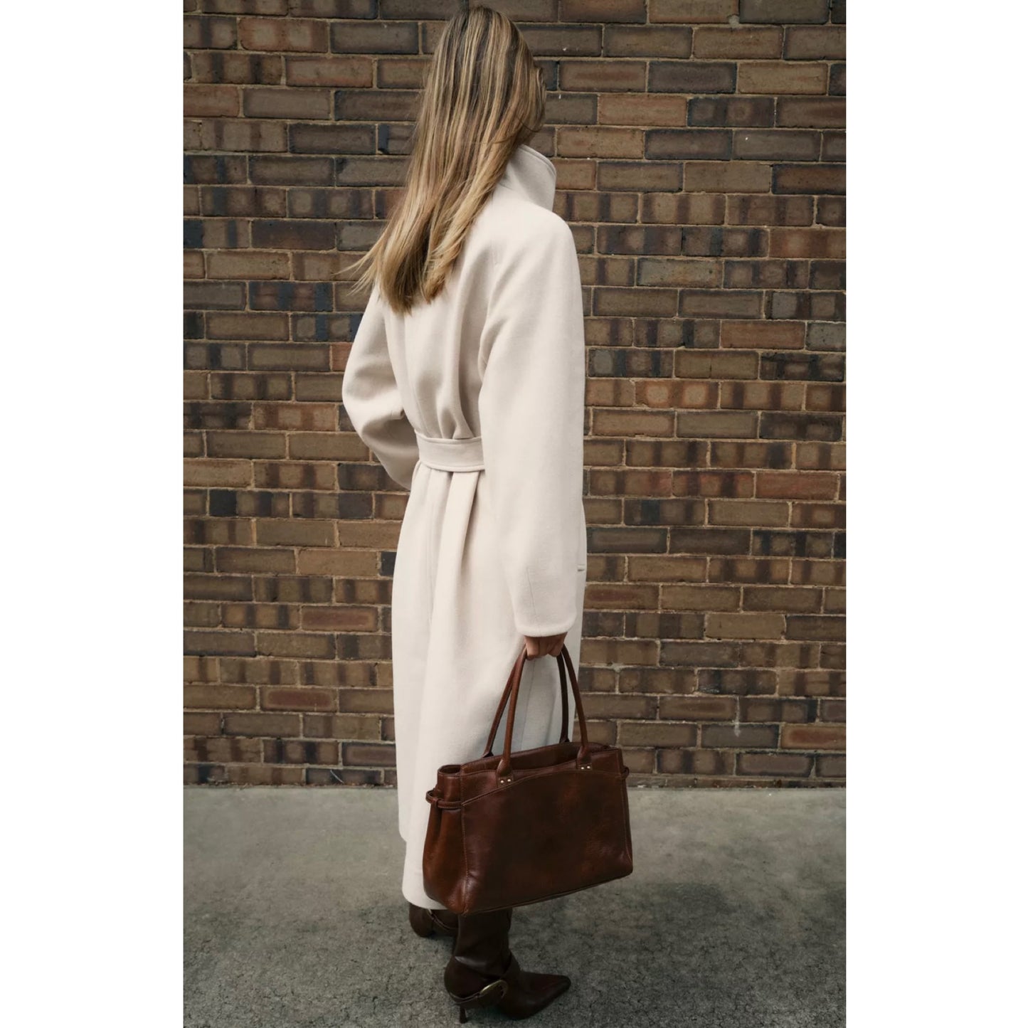 Zara Leather City Bag