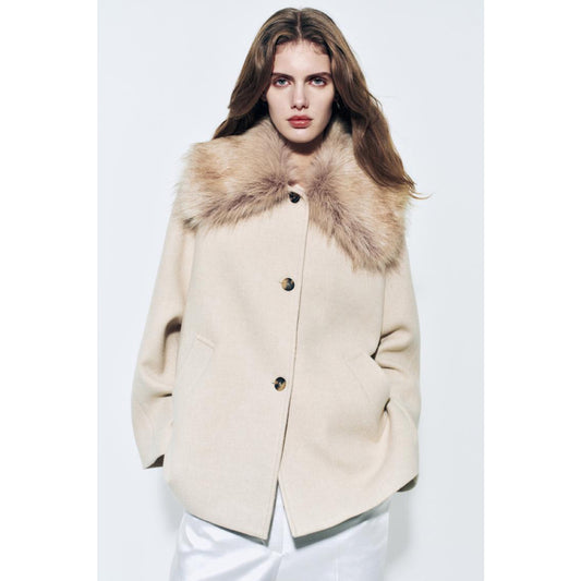 Zara Manteco Wool Coat
