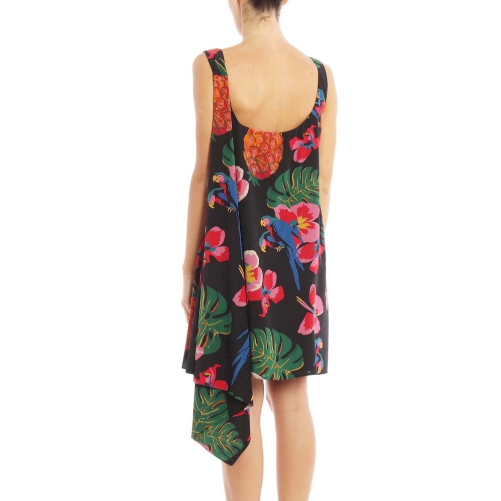 Valentino Printed Silk Dress