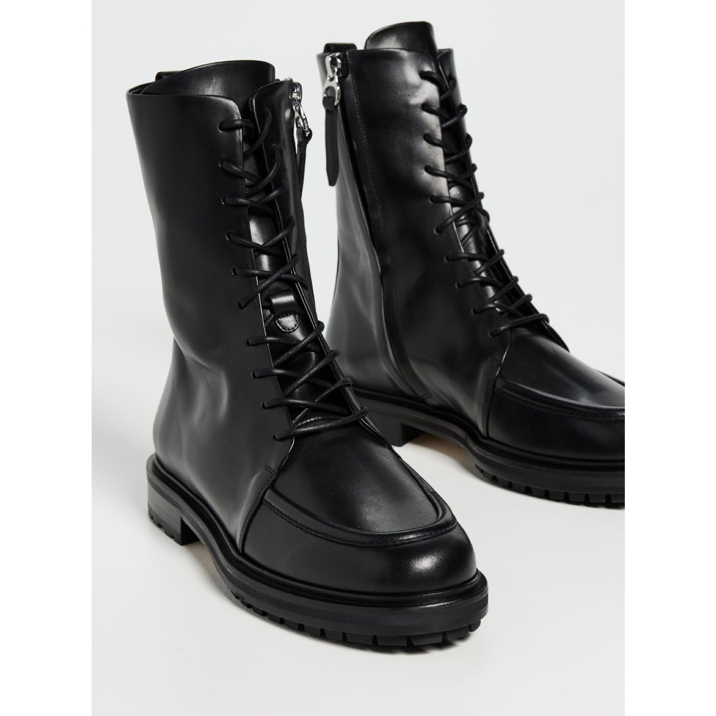 Aeyde Black Leather Boots