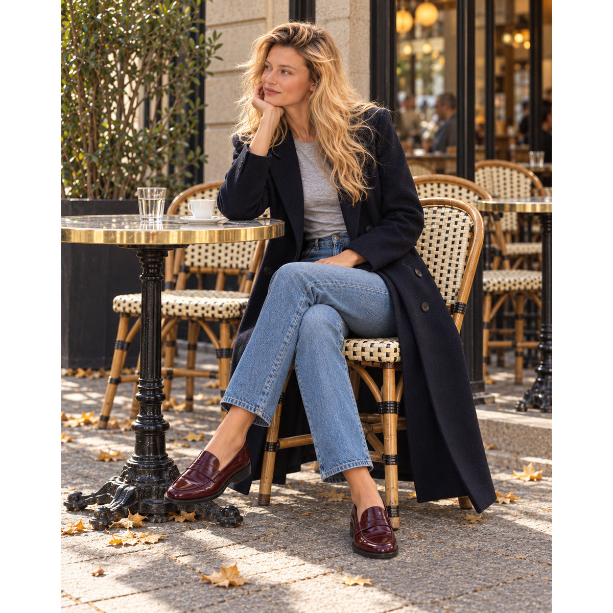 Theory Wool-Cashmere Coat