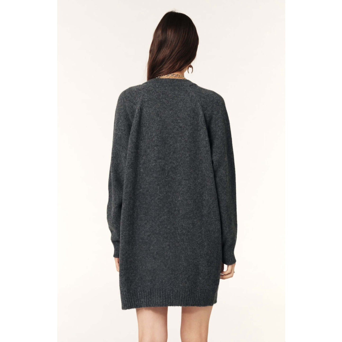 Ba&sh Alpaca Blend Dress