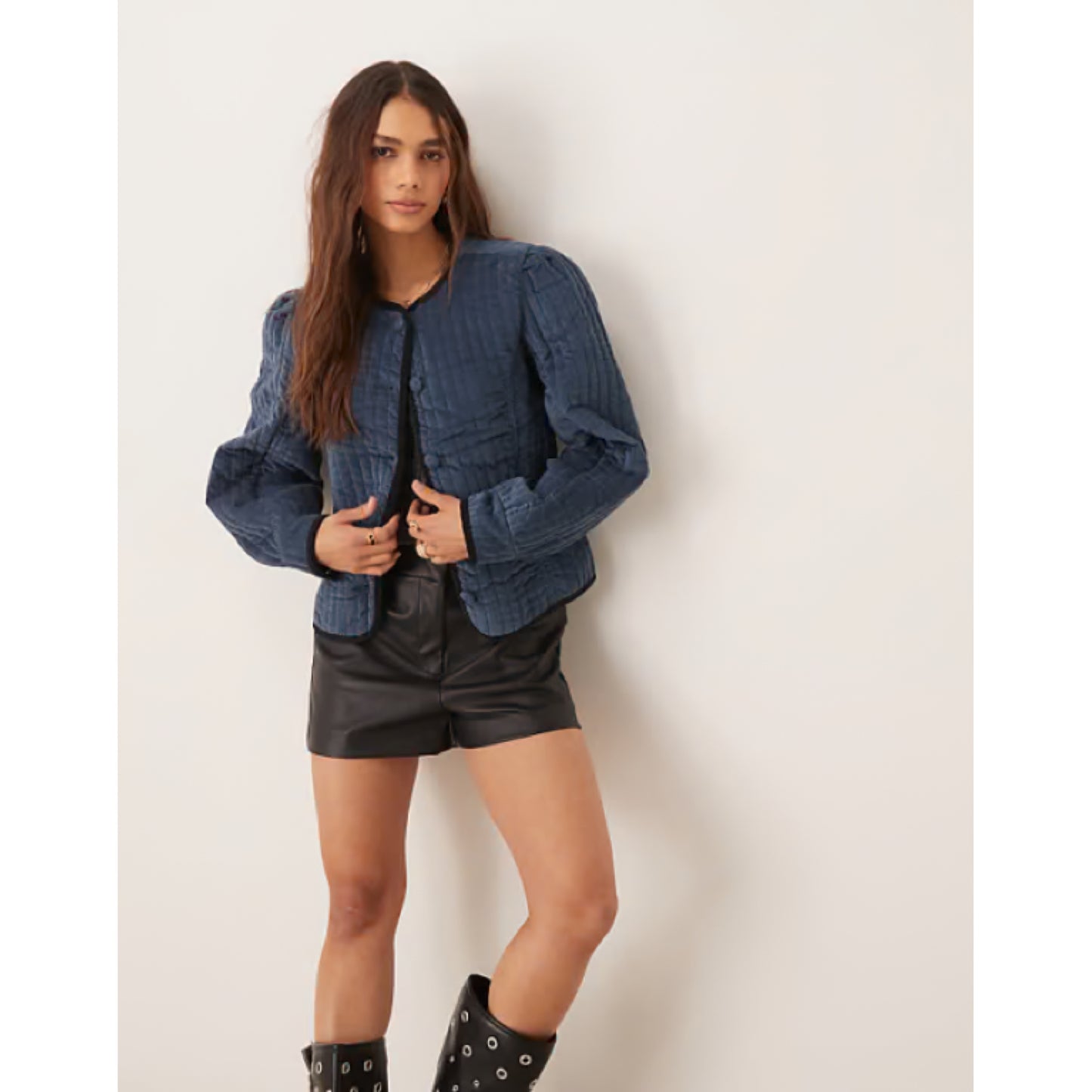 Free People Quilted Jacket